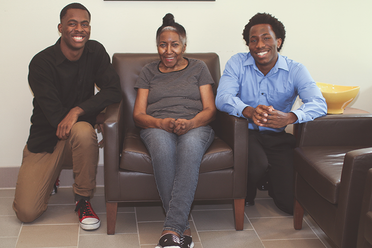 Dorothy, Calvin and Marvin